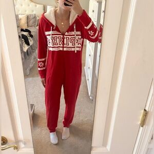 PINK Christmas Onsie